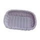thumbnail image 3 of Canasta de estantería tejida a mano Organización de ropa llave de almacenamiento Cesta de almacenamiento Basina de almacenamiento de almacenamiento de Púrpura ligera, 3 of 8