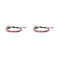 thumbnail image 2 of Qarigey Pulseras trenzadas ajustables estilo simple cómoda que combina con todo regalo de joyería de muñeca artículo de moda FD9608 FD9608 2piezas, 2 of 6