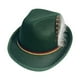 thumbnail image 1 of Sombrero Fedora Salvador Hombre Jazz Trilby Panamá Verde, 1 of 10