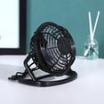 thumbnail image 3 of DC5V Ventilador portátil USB Mini ventilador Operación silenciosa Viento natural 4 Ventilador de refrigeración Ventilador de escritorio pequeño Negro Sunnimix Mini ventilador de escritorio, 3 of 8