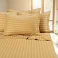 thumbnail image 2 of Cotton Striped Sheet Set - 400 Thread Count with 15" Deep Pocket, 2 of 4