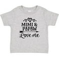 thumbnail image 3 of Inktastic Mimi and Papaw Love Me Boys or Girls Baby T-Shirt, 3 of 5