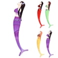 thumbnail image 2 of Eyelash Tweezer Multifunctional Mermaid Shaped Eyelash Applicator Eyelash Tool, 2 of 10