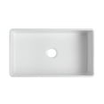 thumbnail image 4 of Single Bowl Kitchen Sink - 33 Inch Fireclay Deep Apron Front Kitchen Sink - Premium White Kitchen Sink for Home, Farmhouse (Grid & Strainer Included), 4 of 12