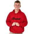 thumbnail image 4 of Beast Motivation Workout Gym Fitness Men Big & Tall Graphic Hoodie Brisco Brands 3X, 4 of 6