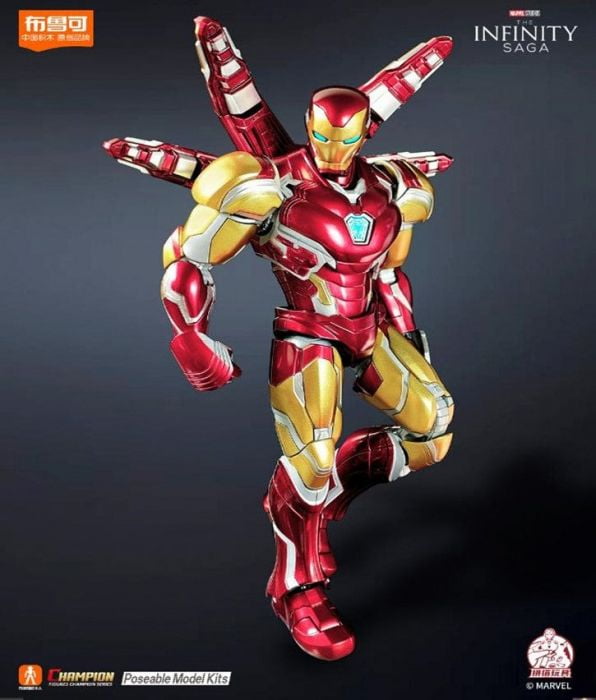 Blokees - Marvel Infinity Saga - Champion Class - 01: DX Iron Man MK85 Model Kit