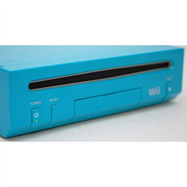 Restored Nintendo Wii Limited Edition Blue Video Game Console Home System  RVL-101 GameCube (Refurbished)