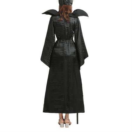wuyemeili Vampire Costume for Girls Halloween Victorian Vampiress Queen Dress Up