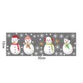 thumbnail image 3 of Snowflake Decor Christmas Wall Sticker Home Diy Decals For Door And Window, 3 of 5