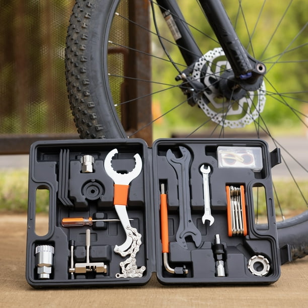 Roadside Mountain Bike Repair Bike Tools 27-Piece Bike Repair Tool