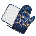 thumbnail image 2 of Kll Beautiful New Year 2024 Oven Gloves And Pot Holders Grill Gloves - Oven Gloves And Pot Holders, Non-Slip Cooking Gloves With Recycled Pads, 2 of 9