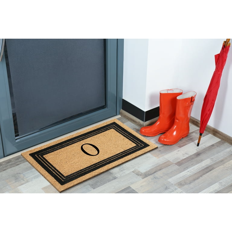 A1HC Natural Coir & Rubber Extra Large Doormat, Heavy Duty, Front Doormat -  30X60