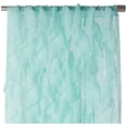 thumbnail image 3 of Cortinas de gasa transparente con volantes de la colección Sweet Home, 3 of 5