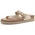 thumbnail image 6 of Mephisto Helen Women's Leather Ultra-Comfortable Sandal In Gold Size 9, 6 of 6