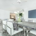 thumbnail image 5 of Trifecte 52" 3 Blades Flush Mount Smart White Ceiling Fan with Wall Control, Light Kit, 5 of 8