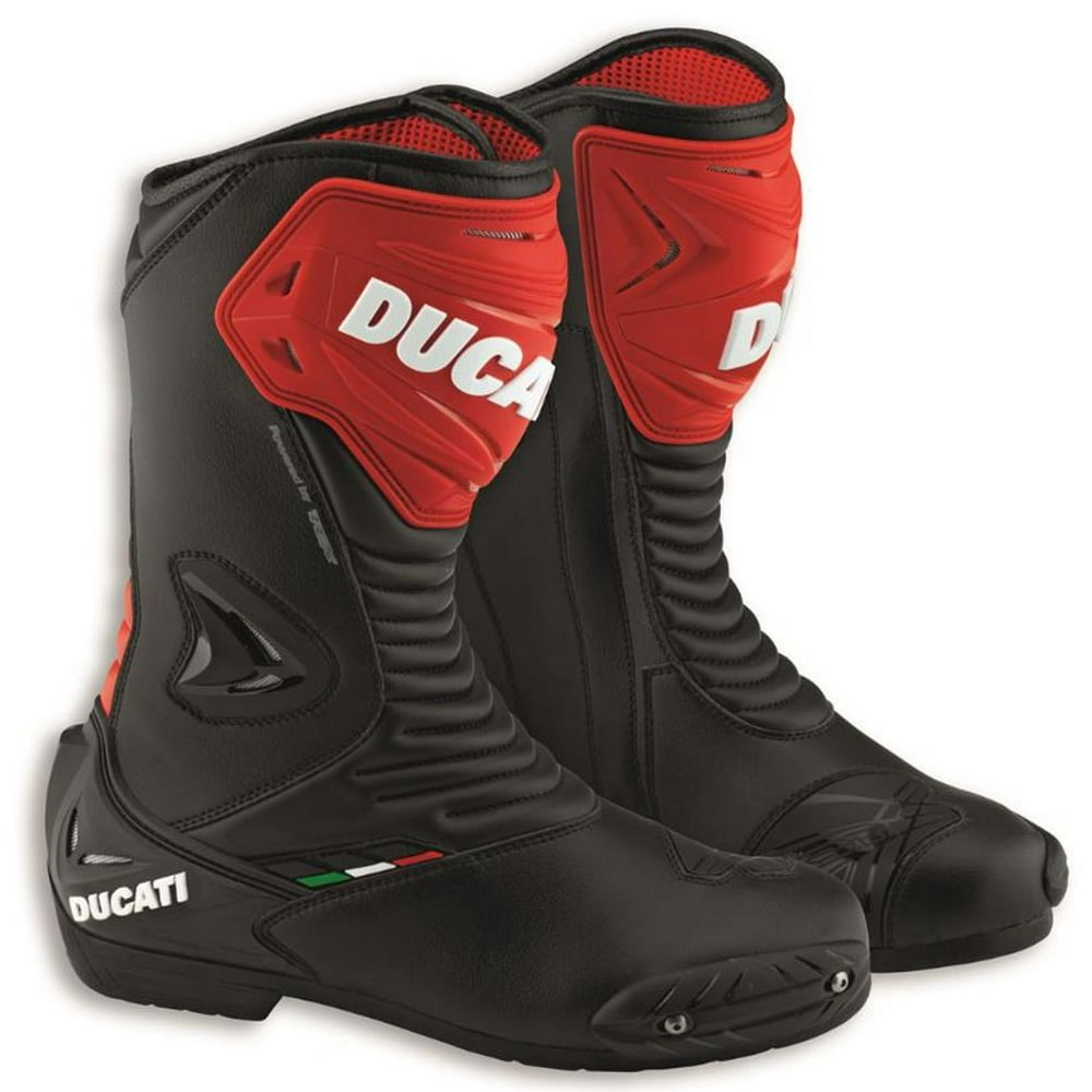 Ducati Sport 2 Motorcycle Boot by TCX Black Red US 9 EU 43 Walmart