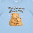 thumbnail image 4 of Inktastic My Grandma Loves Me Bear Hug Boys or Girls Baby T-Shirt, 4 of 5