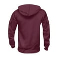 thumbnail image 4 of Dwelliawo Hoodies for Men Tactical Sweatshirt Quarter Zip Cargo Pullover Autumn Fashion Workout Sweatshirt with Pocket Wine 4XL, 4 of 5