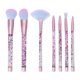 thumbnail image 2 of Juego de 7 Uds de brochas de maquillaje, brochas para colorete en polvo sueltas profesionales, cosmética portátil, Kit de herramientas para maquillaje, brocha azul, 2 of 8