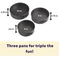 thumbnail image 2 of Juego de utensilios para hornear Wilton de 3 piezas antiadherentes Springform 20,23,25 cm, 2 of 6