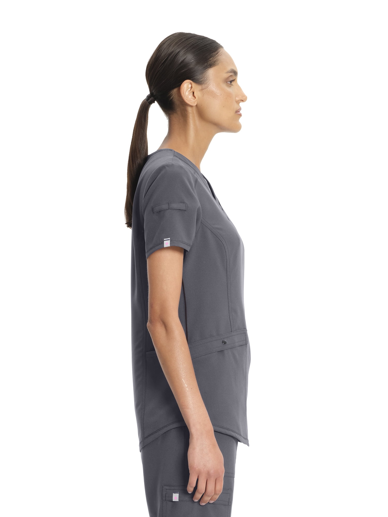 Scrubstar Women's Ethical Fabric Stretch V-Neck Top, Sizes XS-3XL