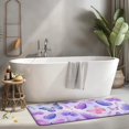 thumbnail image 2 of Purple Butterfly Lavender Pattern Kitchen Rug Mat,Kitchen Runner Rugs Non Skid Washable,Decorative Kitchen Floor Mats for Kitchen,Sink,Laundry,17"x47.2", 2 of 7