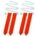 thumbnail image 1 of OULII 2Pack Adjustable Football Training Belts PVC Red for Adults Sports Activities, 1 of 3