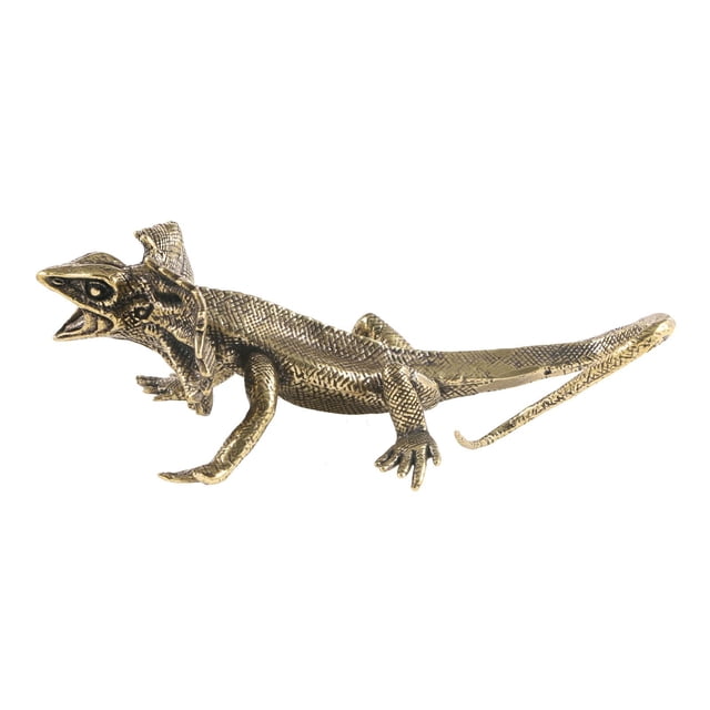 Estatua de La Figurina Estatua de Animales Ornamento de Metal Collectable Tabletop Ornament Decorativo para La Sala de Estar Dormitorio