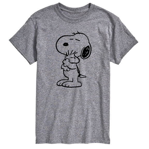 Peanuts - Snoopy Loves Woodstock - Men's Short Sleeve Graphic T-Shirt