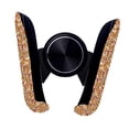 thumbnail image 2 of Soporte para teléfono para automóvil, ajustable, diamantes de imitación, universal, soporte para teléfono automático Soporte para ventilación de Dorado shamjiam Soporte para teléfono de coche, 2 of 8