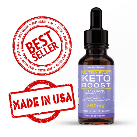 Best Ultra Fast Keto Boost Diet Drops Advanced Ketogenic Supplement Raspberry Ketones Ketosis Weight Loss Fat Burner Carb Blocker Appetite Suppressant Men