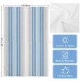 thumbnail image 5 of Blue Gray Stripes Kitchen Towels Set of 2, Water Absorbent Dish Towel, Contemporary Minimalist Abstract Lines Decorative Hand Towels - Quick Drying Cloth for Cooking Baking, 18x28 Inch, 5 of 8