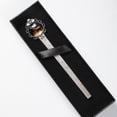 thumbnail image 4 of Christmas elk retro Vintage Silver Lace-Edged Bookmark: Reading Accessory for Book Lovers, 4 of 5
