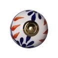 thumbnail image 3 of KNOB-IT VINTAGE HANDPAINTED CERAMIC KNOBS (8 Pack) K000001, 3 of 3
