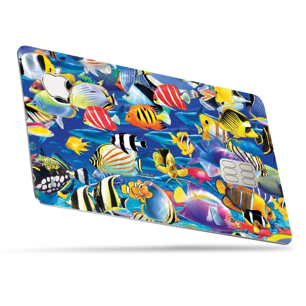 abstract skin for apple card protective durable and