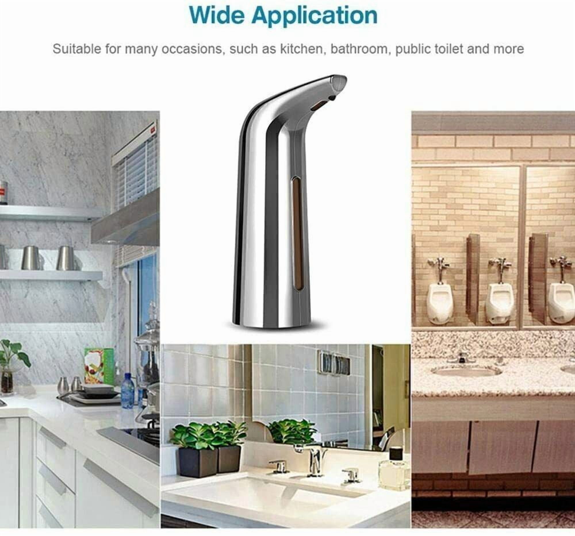 Handsfree Automatic Soap Dispenser Touchless IR Sensor Liquid Hand Wash Bathroom