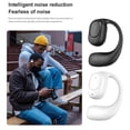 thumbnail image 2 of Single Left Ear Bluetooth Headset with 6-Hour Battery and 10M Range in Black or White, 2 of 7