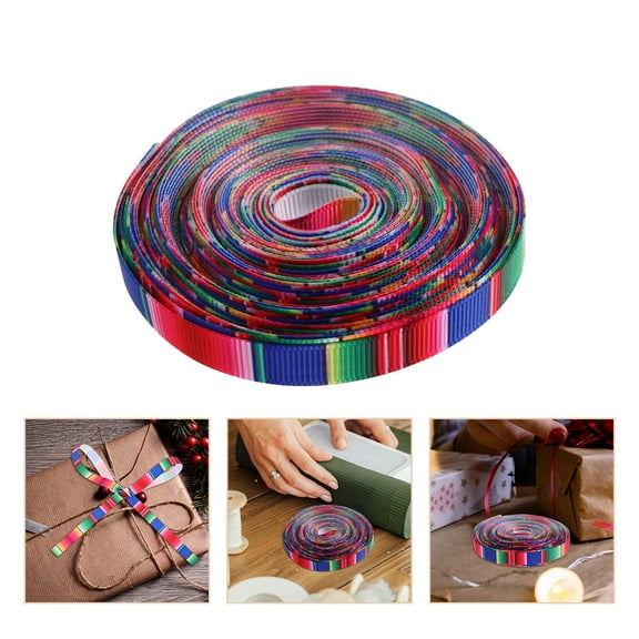 LOLIPPYY Serape Ribbon For Multi 1 Roll 359.20X0.39X0.04In