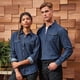 thumbnail image 2 of Premier - Camisa vaquera para mujer (Vaquero Azul), 2 of 4