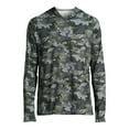 thumbnail image 6 of George Men’s & Big Men's Hooded Long Sleeve Sun Shirt with UPF50+, Sizes S-3XL, 6 of 6