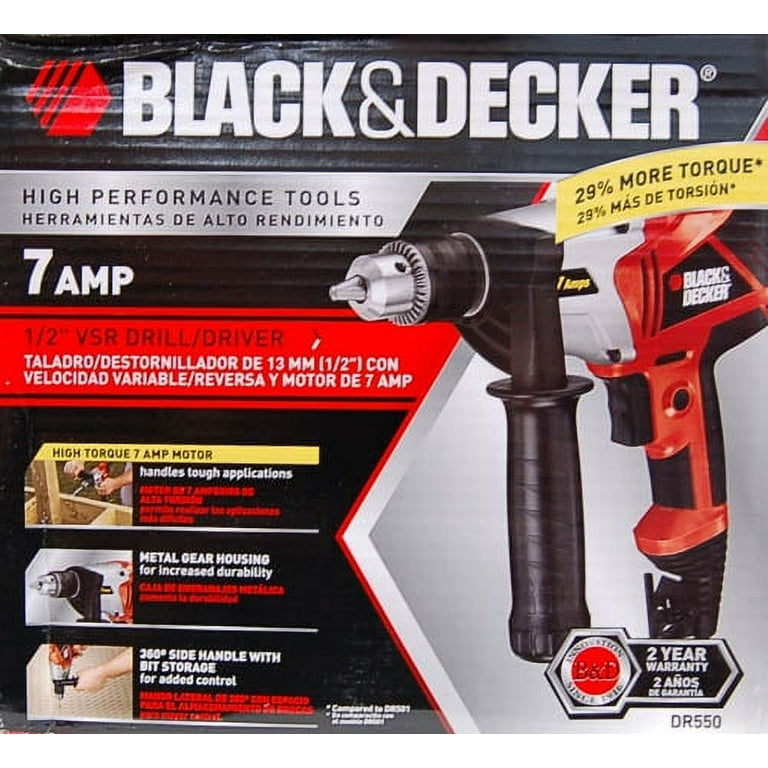 Black & Decker 1/2 VSR Electric Drill