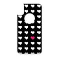 thumbnail image 3 of DistinctInk Custom SKIN / DECAL compatible with OtterBox Commuter for iPhone XS MAX (6.5" Screen) - Pink White Black Repeating Hearts, 3 of 5
