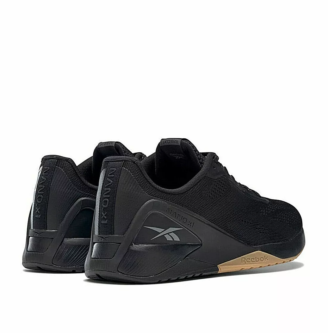 Reebok Men's Nano X1 Cross Trainer Black/Black/Reebok Gum 01