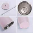 thumbnail image 3 of Vaso con pajita Vhermosa 750ML acero inoxidable color Rosa, 3 of 7