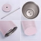 thumbnail image 3 of Taza de viaje de 750 ml, taza de acero inoxidable de doble pared, botella de agua con aislamiento al vacío, taza de café con agua aislada, taza de doble pared con pajita, cepillo y tapa, 3 of 5