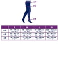 thumbnail image 4 of JOBST UltraSheer Compression Stockings, 15-20 mmHg, Waist High, Closed Toe, Anthracite, Large, 4 of 4