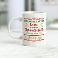 thumbnail image 2 of Being Related To Me Is Really The Only Gift You Need (Just Saying) Christmas 11oz Plastic Coffee Mug, 2 of 3
