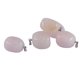 thumbnail image 2 of 5 piezas colgantes natural cristal de jade hallazgos de la joyería piedra precio Cuarzo rosa, 2 of 5