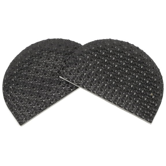 ELAYARD 1Pair Noise Reduction Black Non Slip Shoe Sole Pads for Sneaker Bottom Grip
