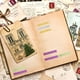 thumbnail image 3 of 12 rollos Glitter Washi Tape Paper Paprics Diy Washi Cinta decorativa Washi Cinta Washi, 3 of 5